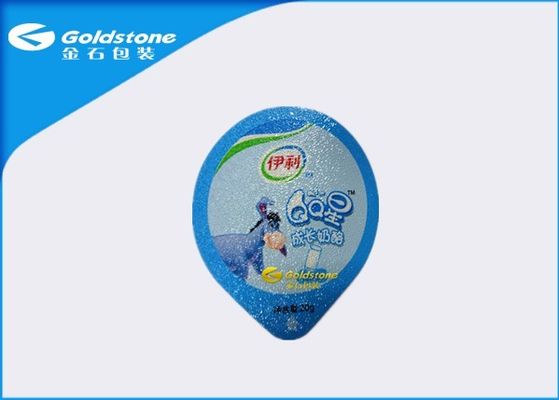 El material de papel cortó la tapa de la película con tintas del sellador de la taza para el helado/la bebida