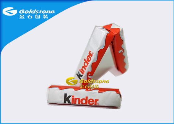 Propiedades excelentes de aluminio del doblez de las envolturas de la hoja del caramelo/del chocolate del papel de cera