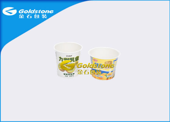 Tazas plásticas del yogur de la materia prima del picosegundo, tazas plásticas del postre de la coextrusión multi de la capa