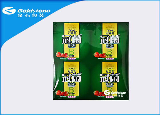 Película para las tazas plásticas, película de encargo de Peelable Lidding del sello de la taza de la categoría alimenticia