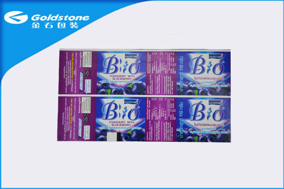 Etiquetas autoadhesivas de papel de encargo autas-adhesivo para el acondicionamiento de los alimentos, superficie de Glosy