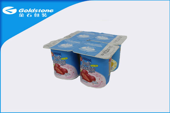 Película de aluminio libre de gérmenes del lacre de Rollstock con la impresión delicada hermética