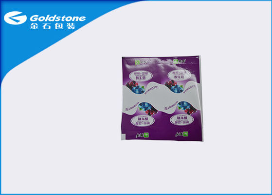Hoja de aluminio laminada de Lidding que empaqueta el tipo plástico del rollo para el acondicionamiento de los alimentos