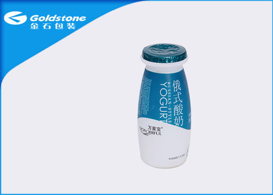 La botella plástica impresa de la cáscara de aluminio del papel de las tapas del casquillo fácil de la bobina parte Eco amistoso